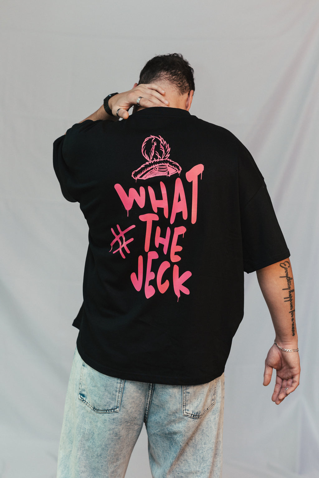 Ultra Heavy Shirt "What the Jeck" - Unisex