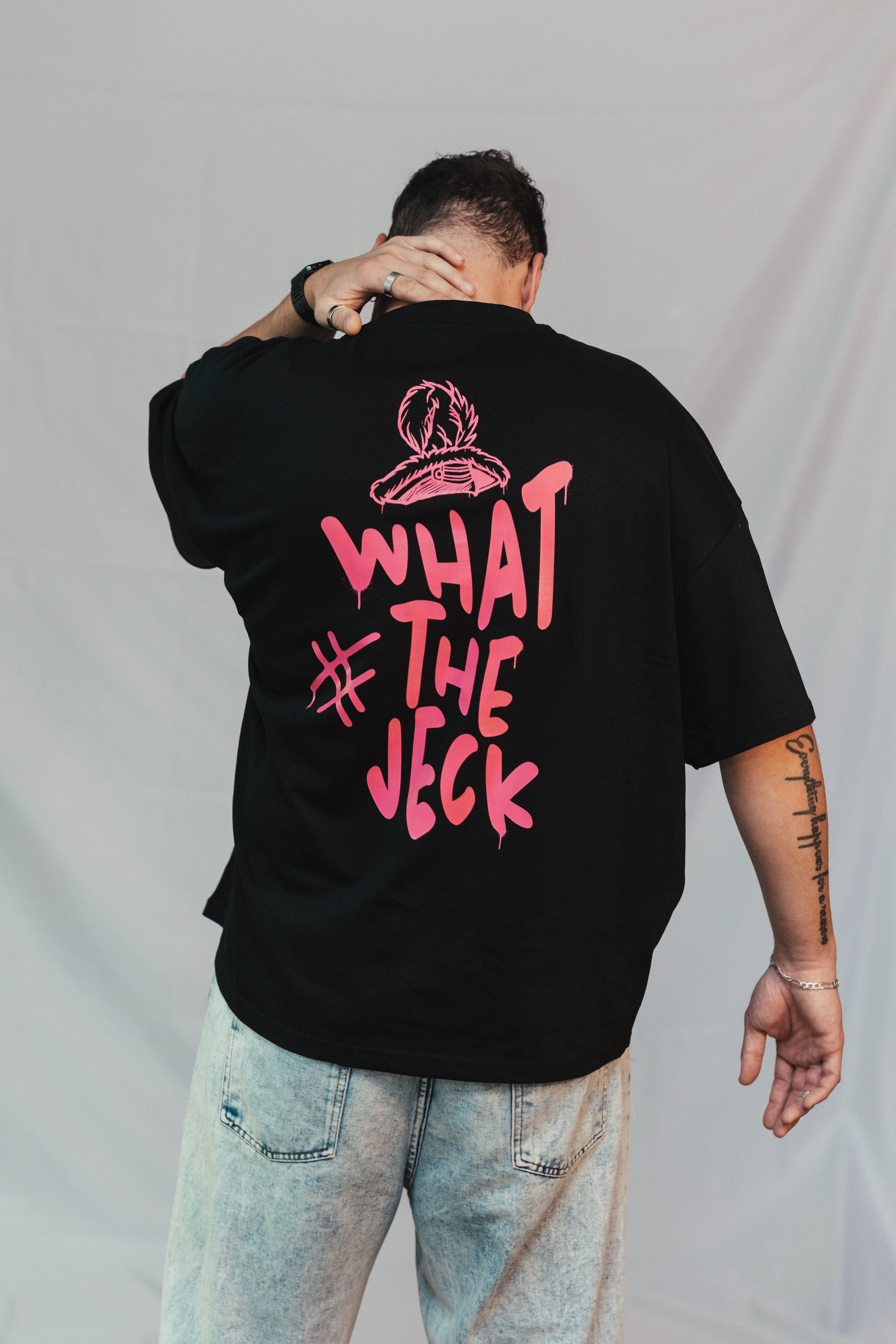 Ultra Heavy Shirt "What the Jeck" - Unisex