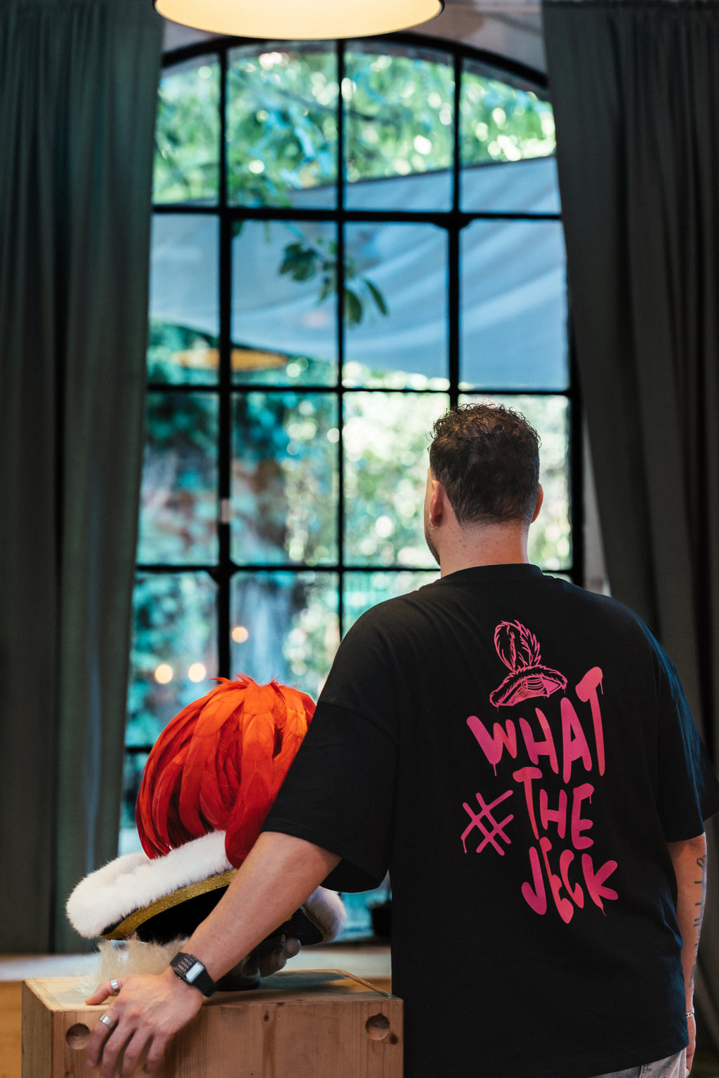 Ultra Heavy Shirt "What the Jeck" - Unisex