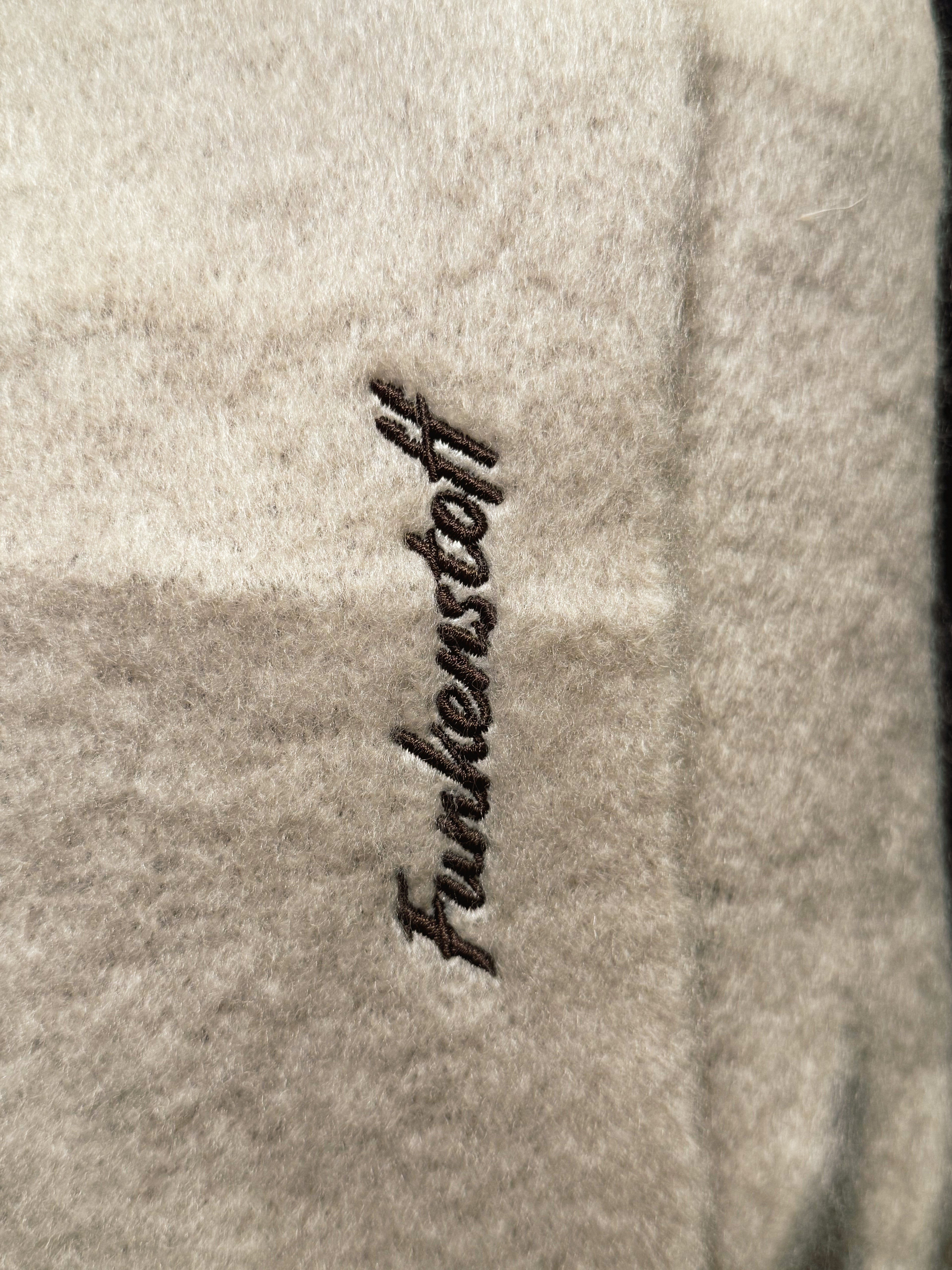 Funkenstoff Fluffy Scarf - Oversize Winterschal Unisex