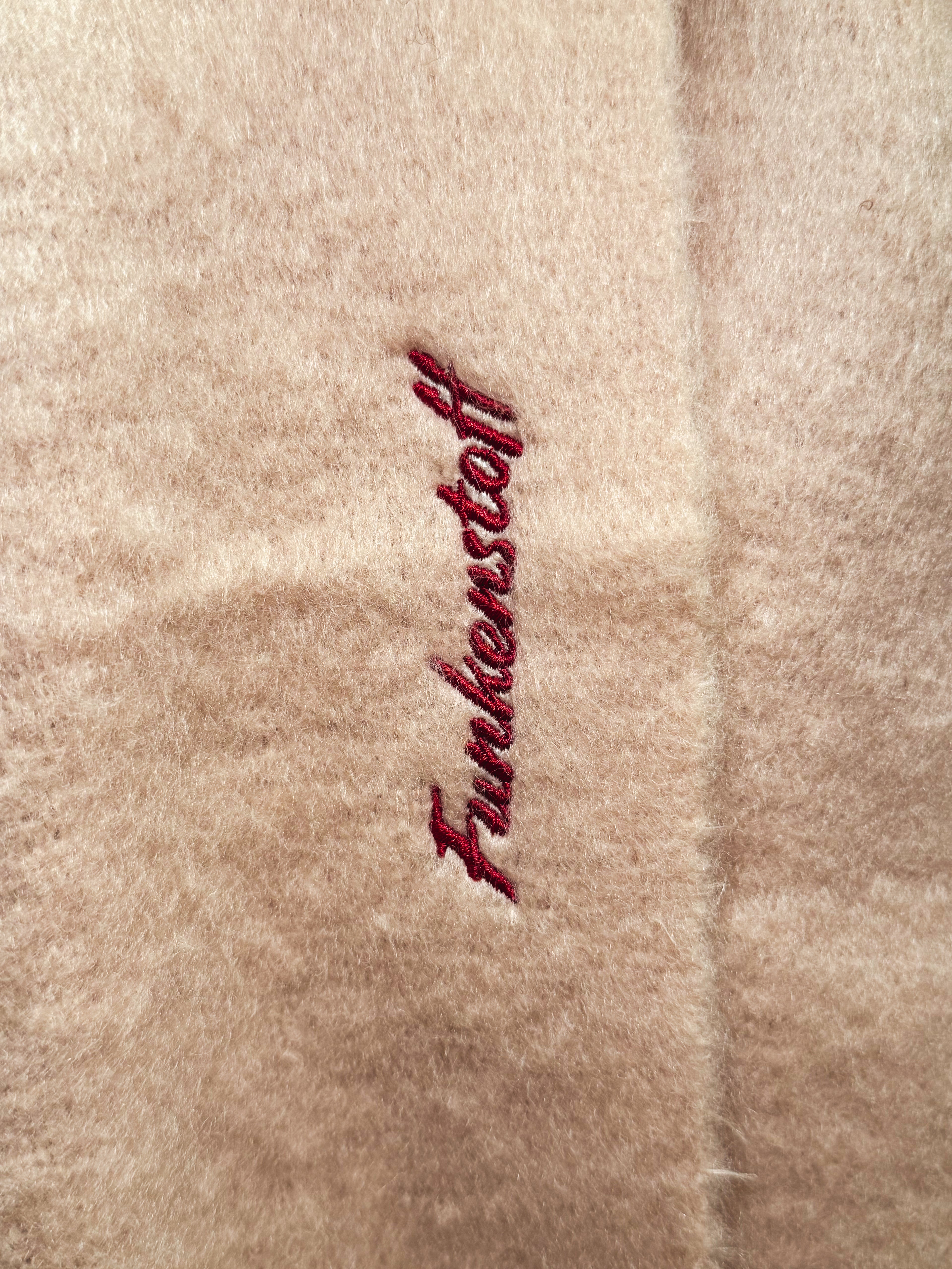 Funkenstoff Fluffy Scarf - Oversize Winterschal Unisex